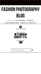 Mobile Screenshot of fashionphotographyblog.com
