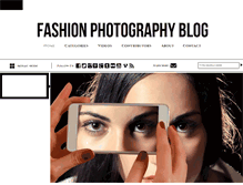 Tablet Screenshot of fashionphotographyblog.com